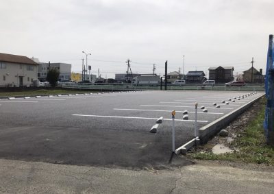 駐車場　造成工事